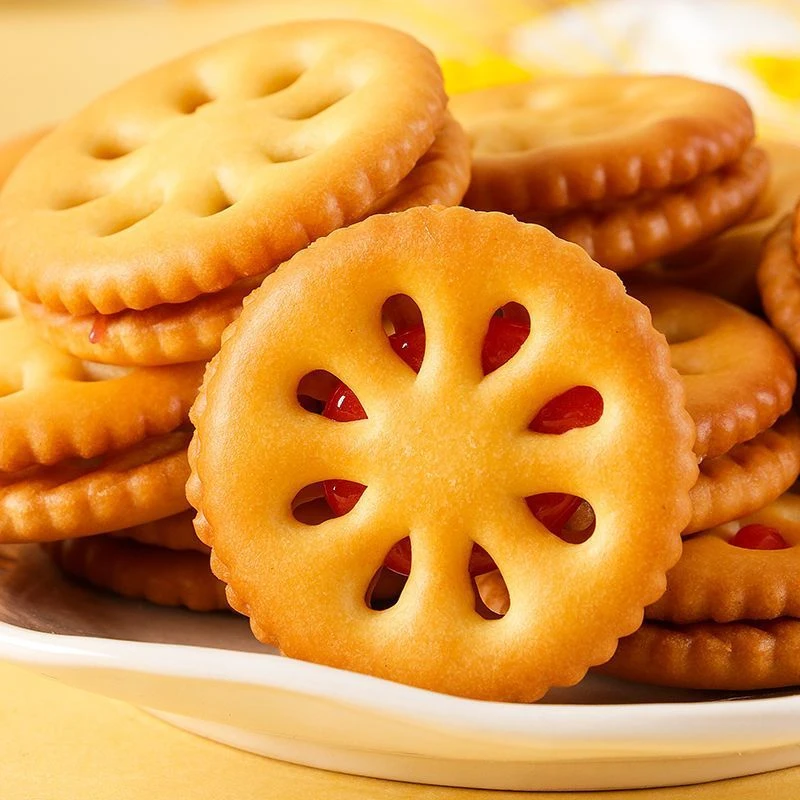 果酱夹心饼干休闲儿童零食营养网红小吃独立包装整箱多种口味果香