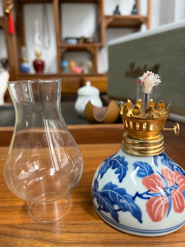 陶瓷创意油灯茶室氛围灯