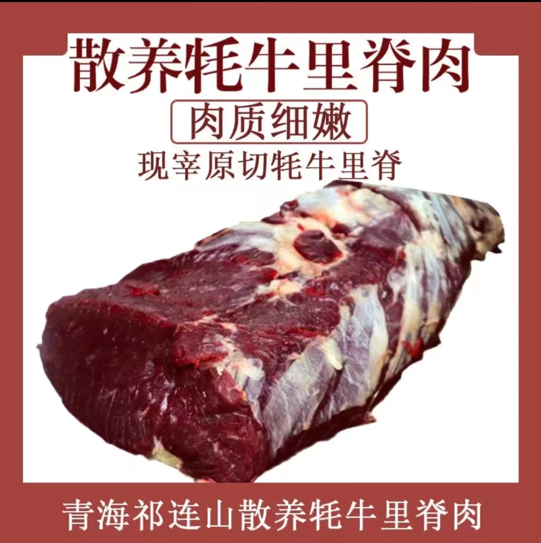 直播专用【牦牛里脊肉】吊龙 现宰先发 青藏高原原生态散养牦牛