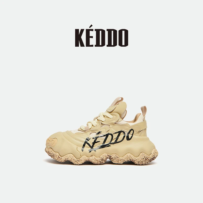 【王一衍苏新皓同款】KEDDO颜料未干老爹鞋男女同款厚底增高情侣鞋