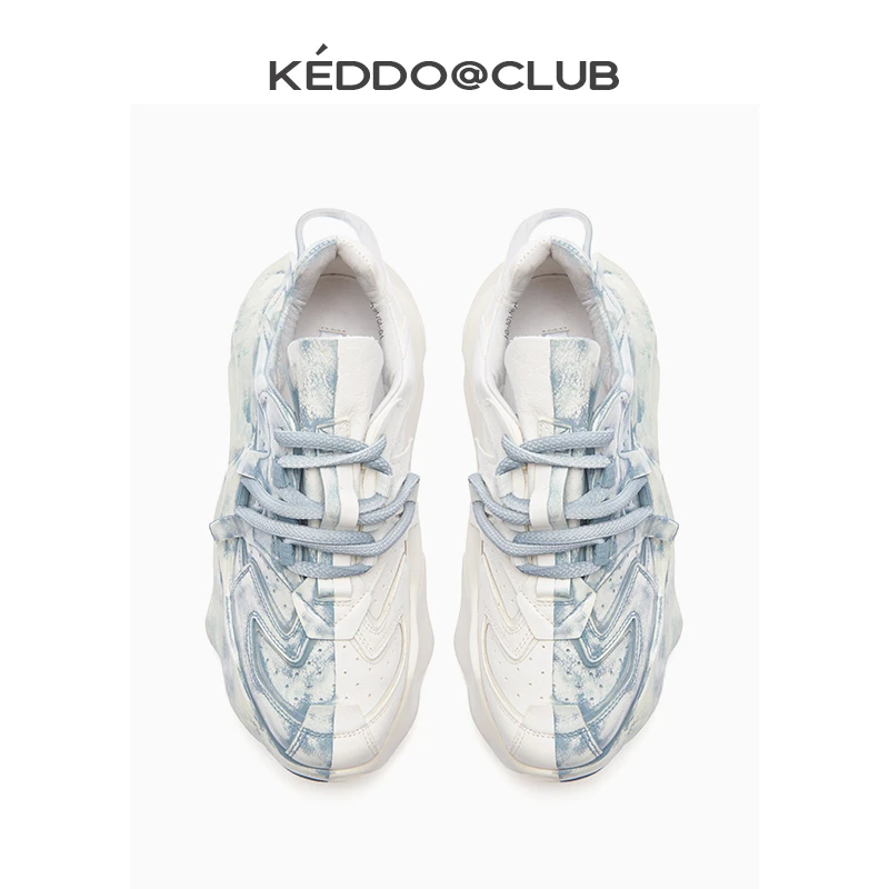 KEDDO【麒麟一代】 明星同款情侣鸳鸯鞋男女同款老爹鞋休闲鞋女款1