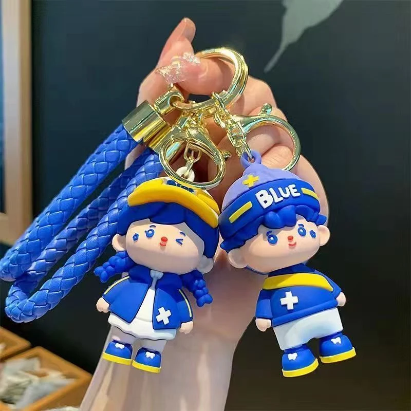 【新品尝鲜价】可爱卡通钥匙扣情侣款高颜值包包挂件可爱汽车钥匙扣