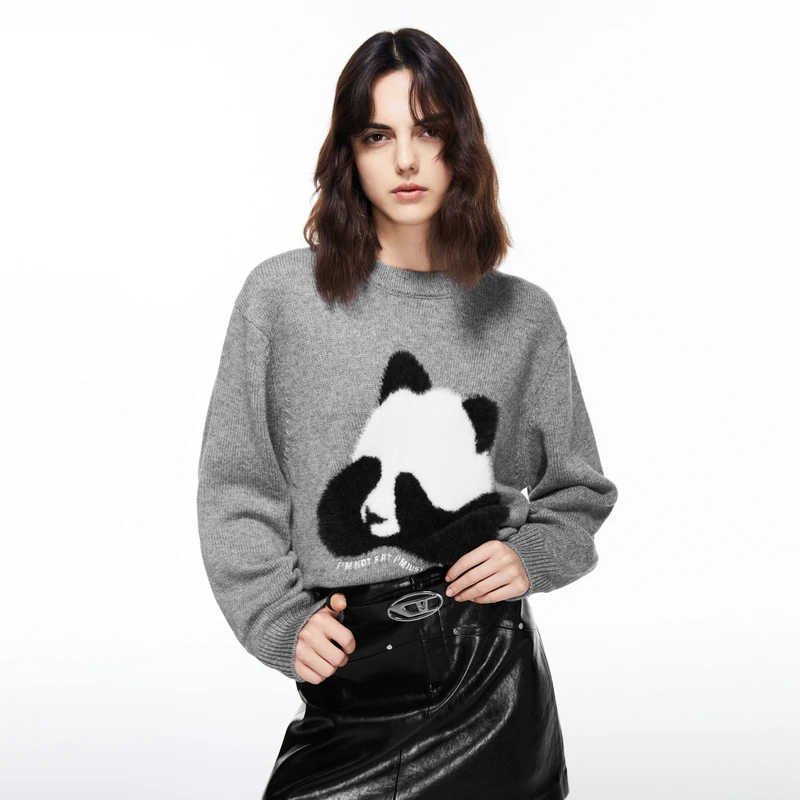 COLOVE毛针织衫834Q074