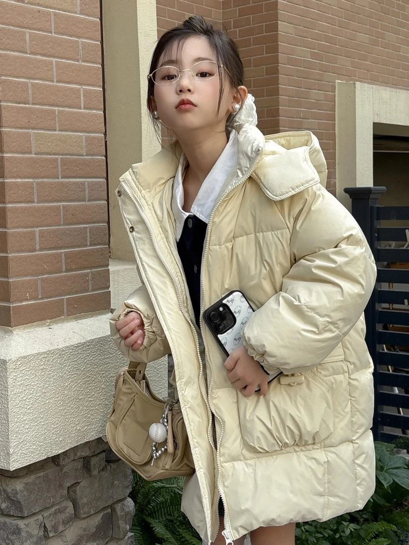 橘夏110-150羽绒服