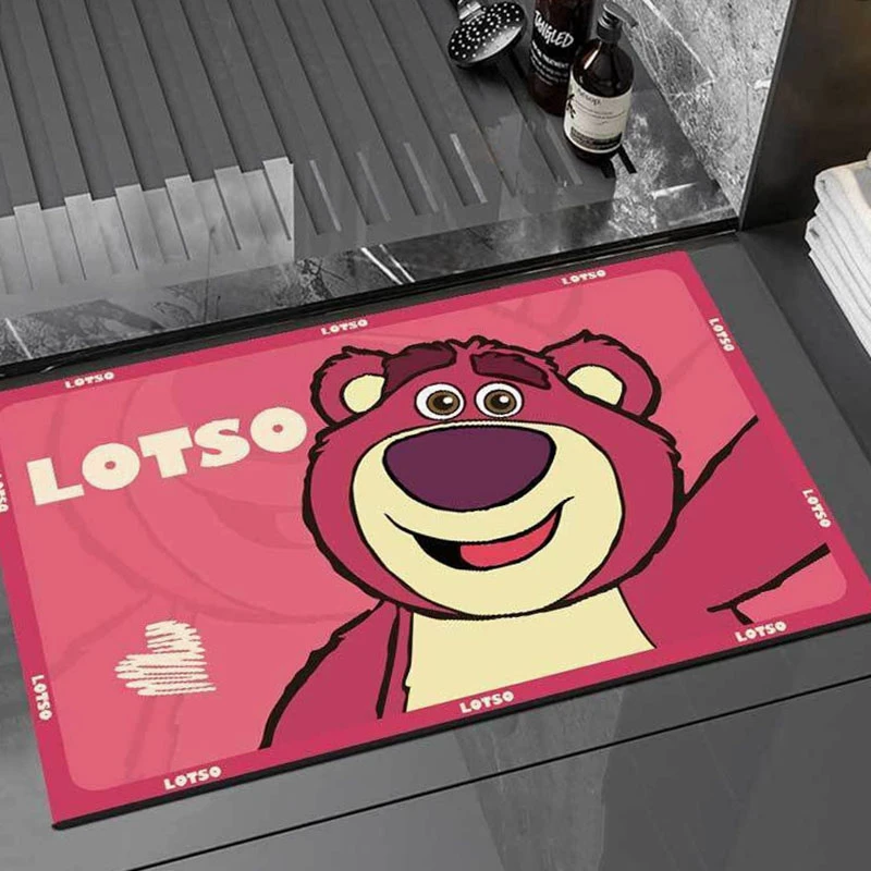 卡通防滑地垫吸水垫浴室地垫洗手间卫生间门口可爱地毯地垫防滑垫