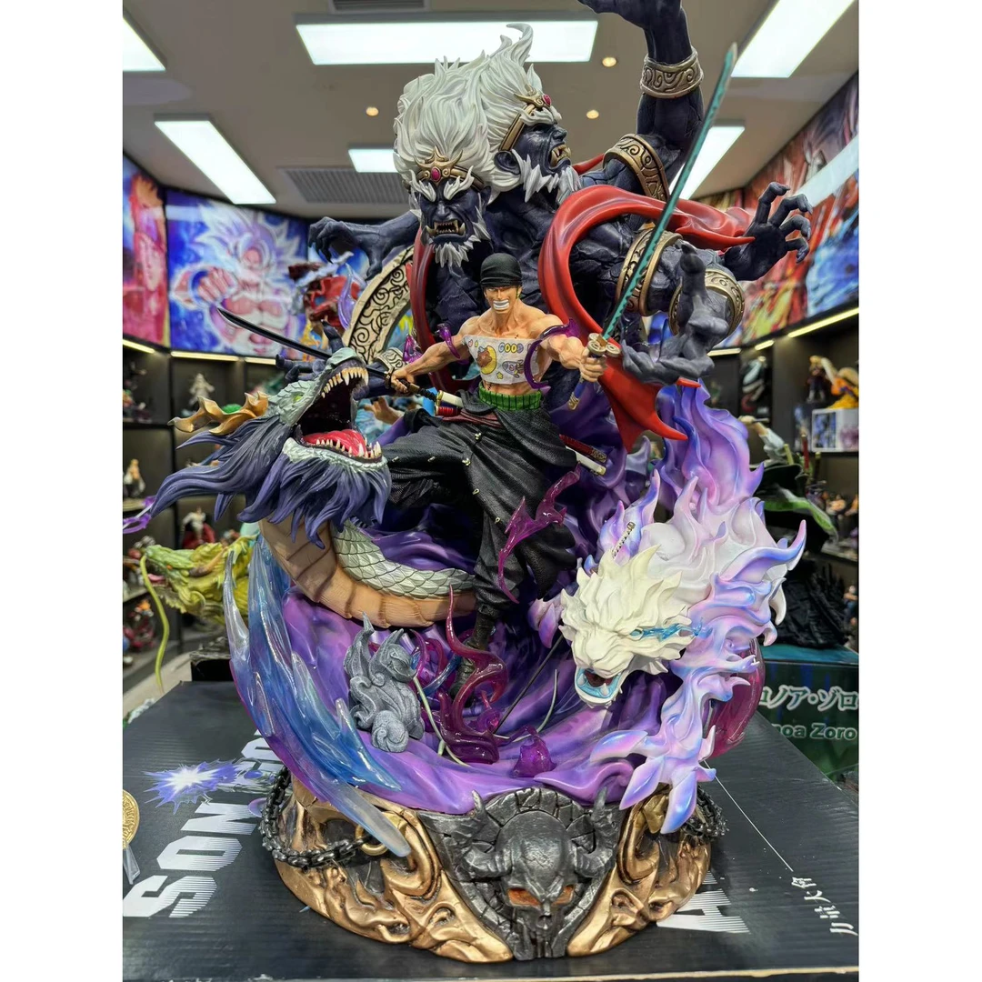 樱木手办 海贼王地狱索隆 带彩盒 手办模玩