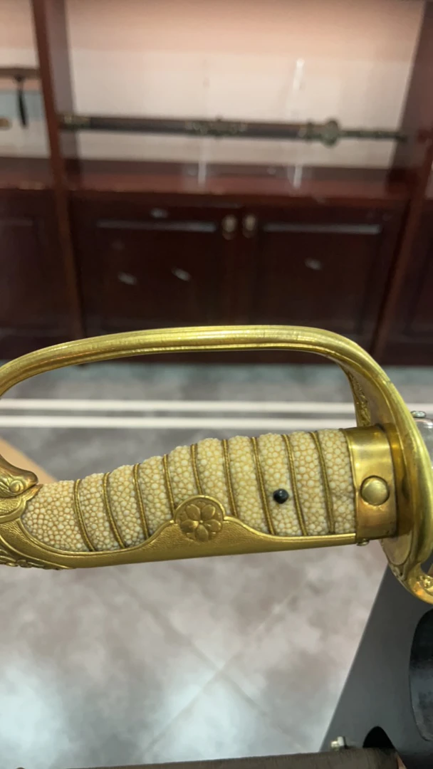 新条老拵长刀未开刃