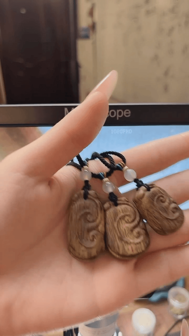 【闪购商品】沉香吊坠如意吊坠-多样性发其一