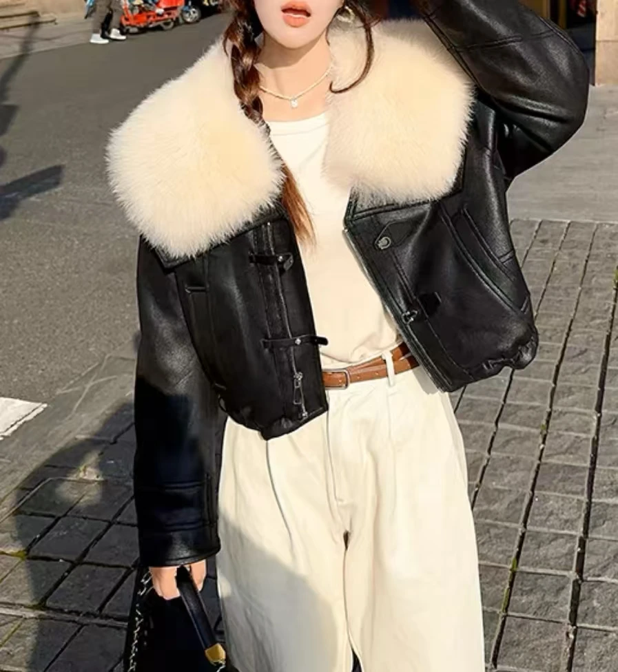 茜妮优选女装时尚百搭保暖棉服6885