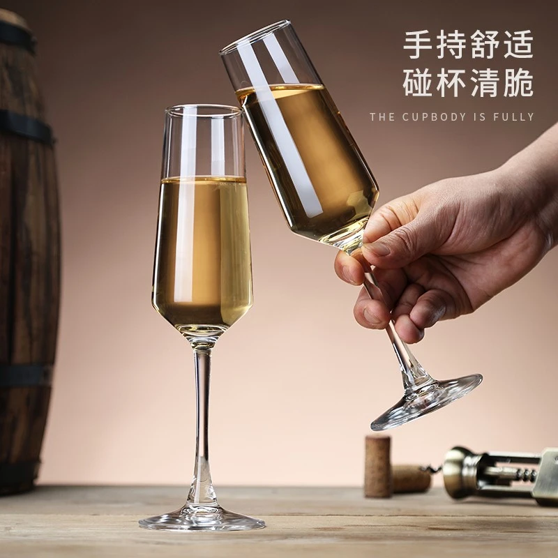 LUSCANA水晶玻璃香槟杯高档高脚杯红酒杯葡萄酒杯鸡尾酒杯家用