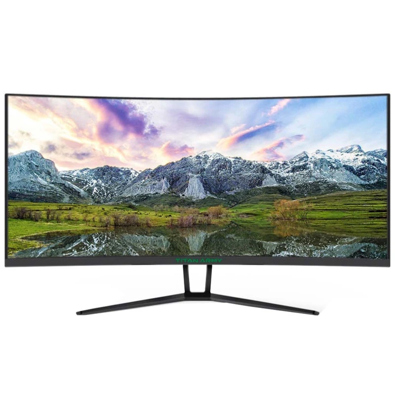 99新 TITAN ARMY/泰坦军团 C35SQ PLUS 35英寸准4K180hz 曲显示器