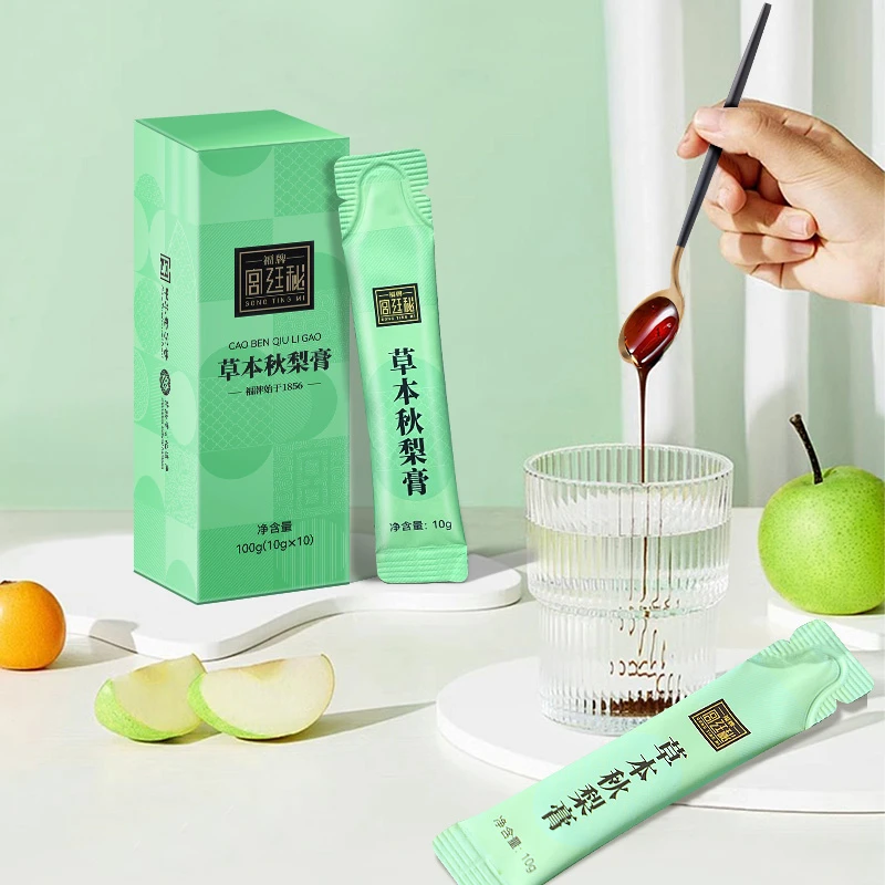 【直播专享】福牌宫廷秘草本秋梨膏古法熬制正品莱阳梨100g/盒