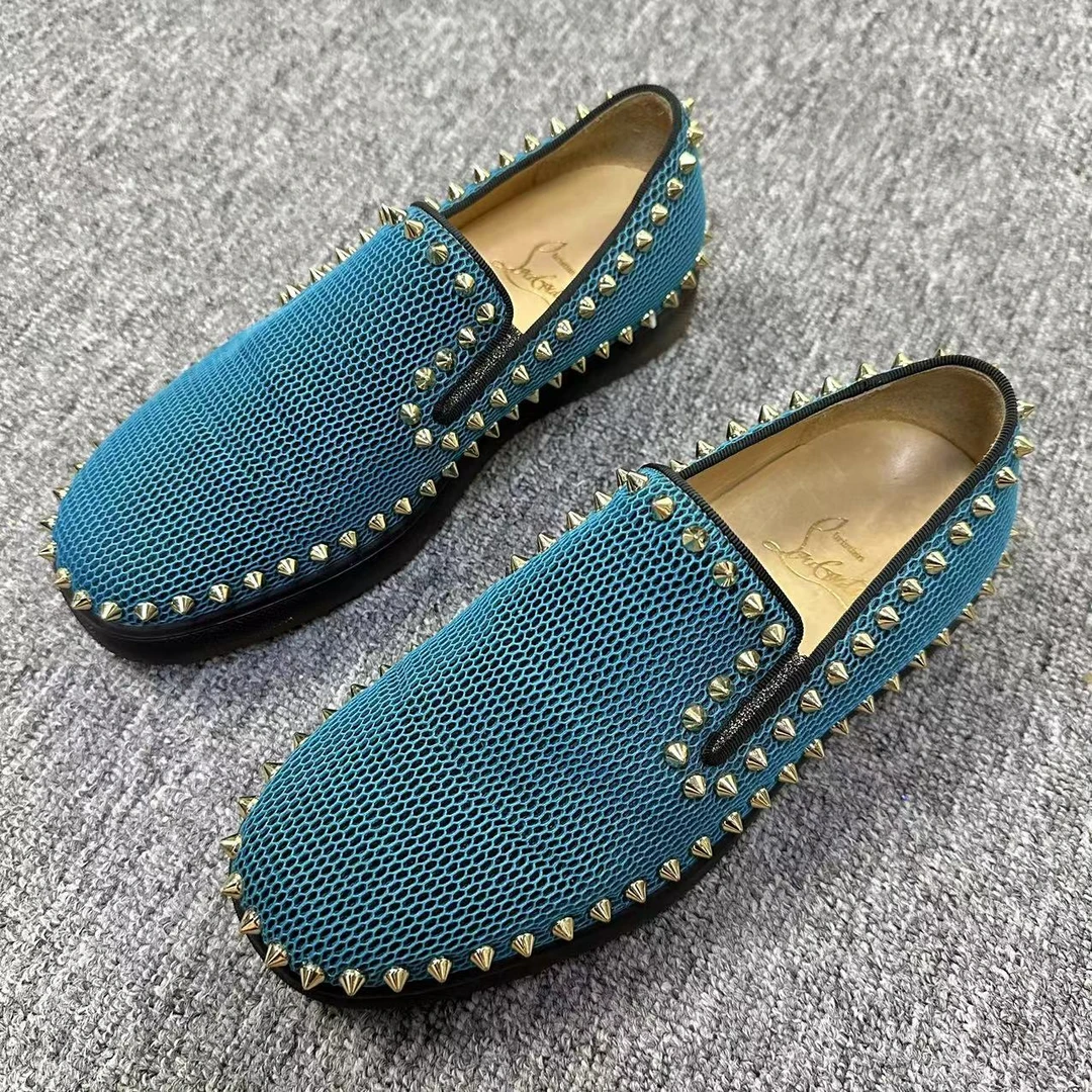 Christian Louboutin/克里斯提·鲁布托女鞋折扣铆钉板鞋36.5 1334