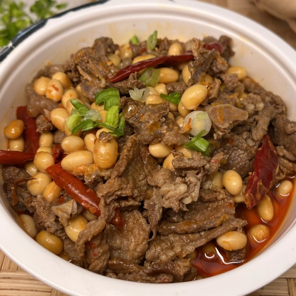 【楚园珍】湖北特产 黄豆烧牛腩400g 加热即食