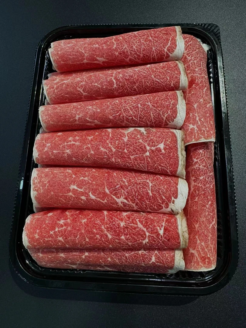 澳洲现刨肉5盒（片/卷）【大米龙+雪花肥牛】每盒200g送正品一盒200g