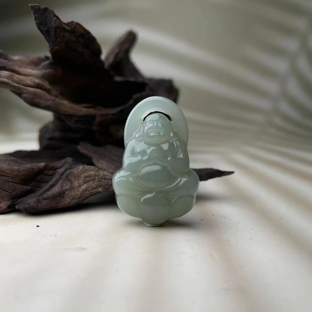 【春日珠宝】菲菲珠宝好*和田玉佛公约32*22mm吊坠