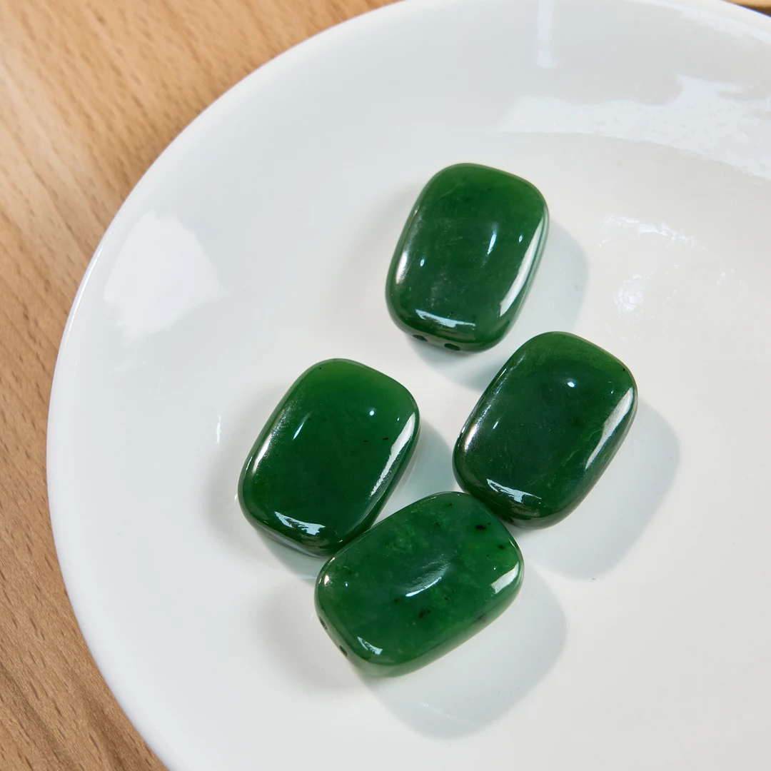 菲菲珠宝好*和田碧玉无事牌吊坠约22*30mm/多样性发一