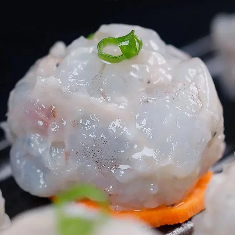 【兰姐专属】青虾滑新鲜火锅食材鲜虾滑100g*10袋速冻鲜嫩虾滑