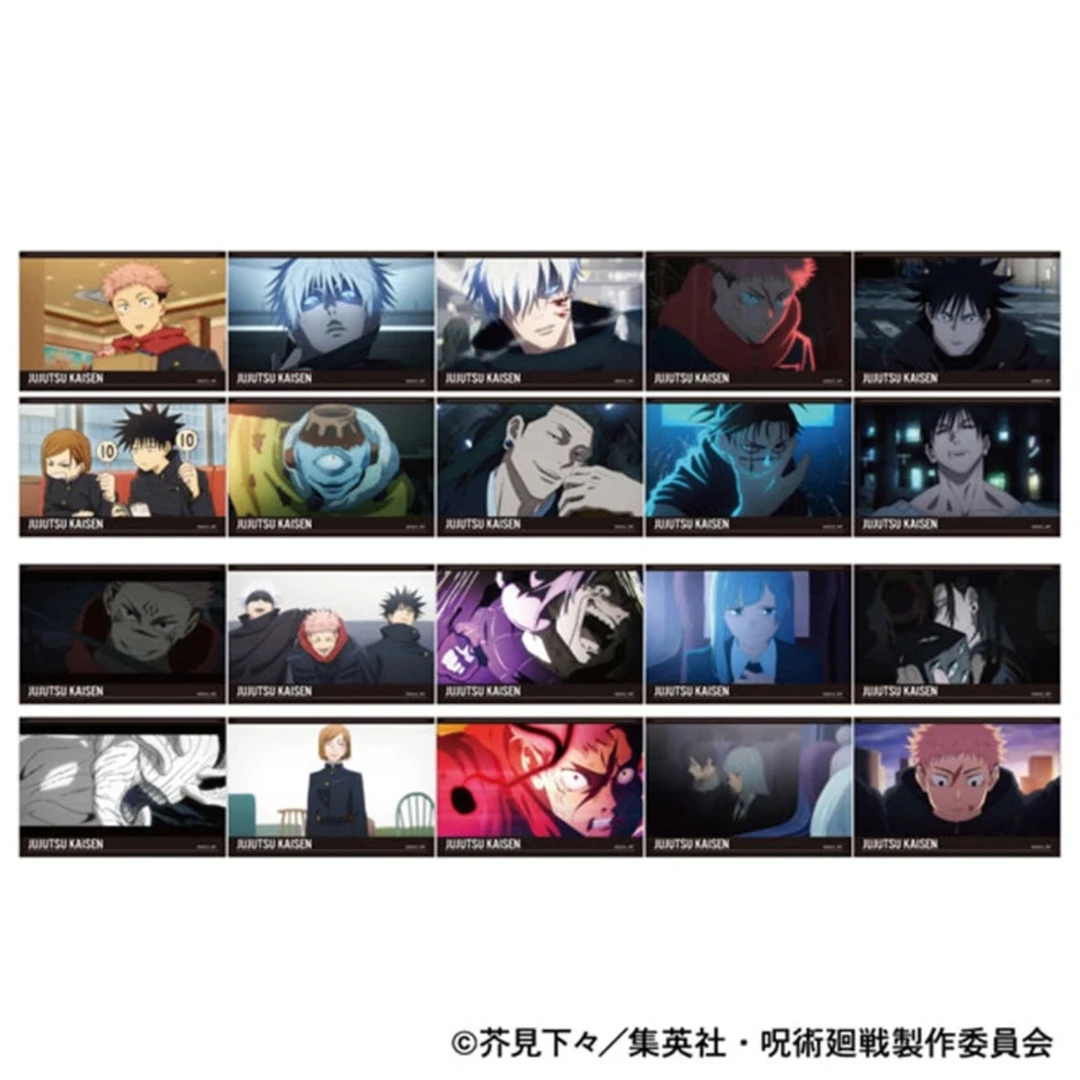 【咒术回战】涩谷事变台纸插画风相卡 日谷盲抽（默认代拆）