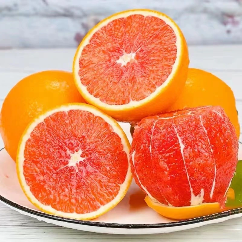 正宗湖北中华红橙4.5斤新鲜当季水果多汁果肉细腻