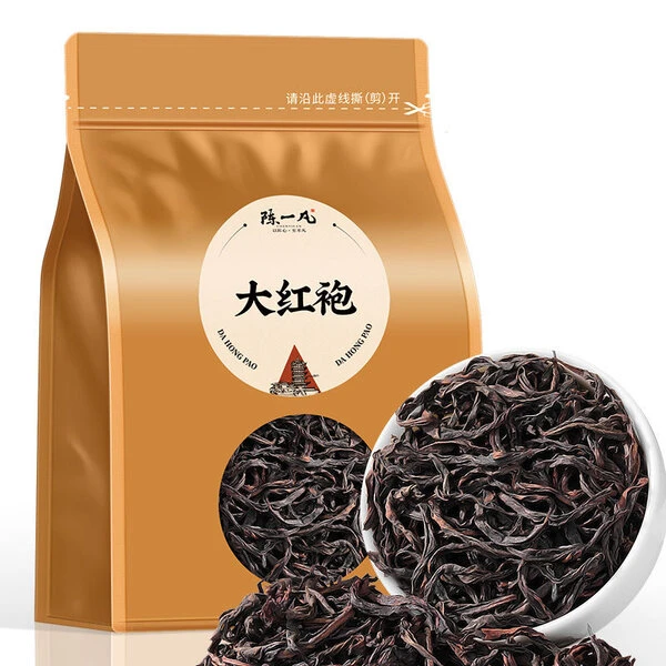 陈一凡特级大红袍 高山乌龙茶原产武夷岩茶浓香型陈香岩茶袋装