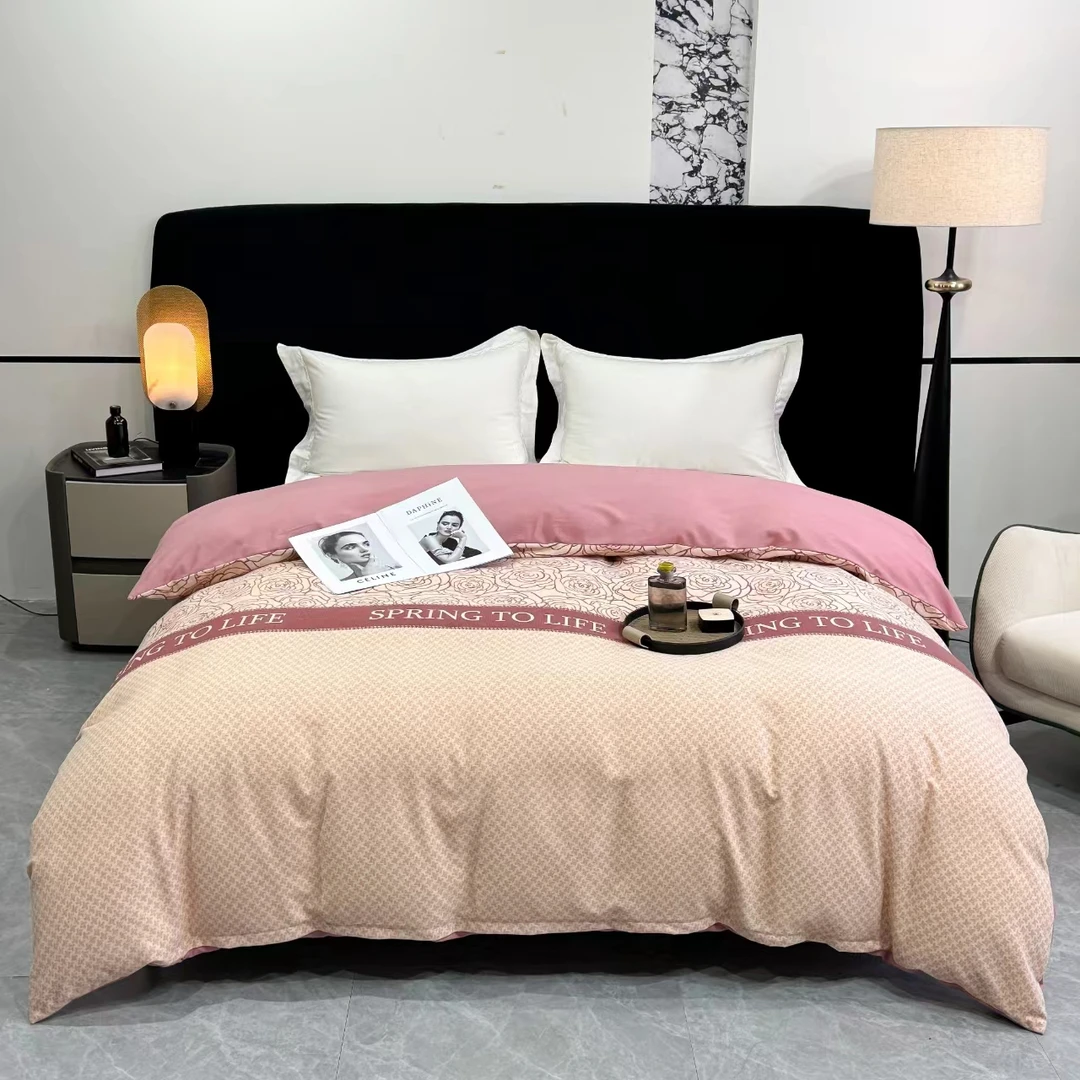 【单被套】春夏全棉单被罩简约印花学生家用纯棉斜纹被套亲肤透气