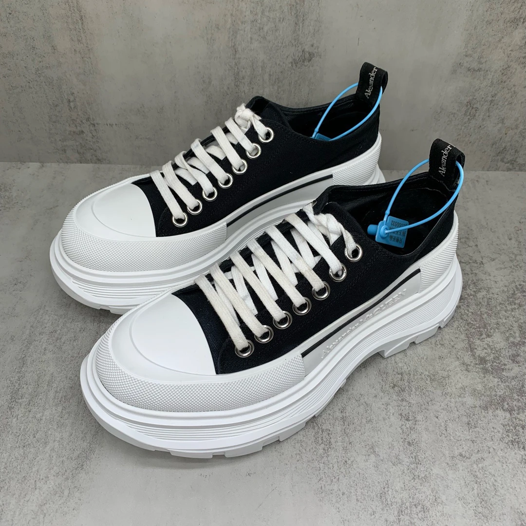 Alexander McQueen 麦昆低帮马丁靴/38码/98新/JZ532/市场价3000/