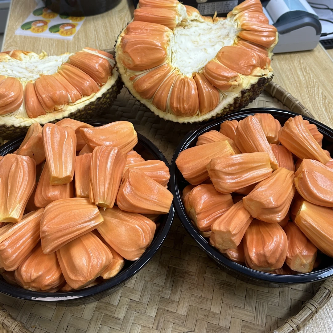 （顺丰包邮）3号半边印尼红菠萝蜜新鲜1