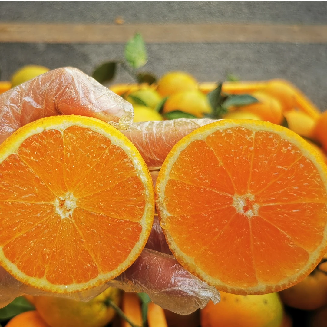 新鲜十万大山脐橙