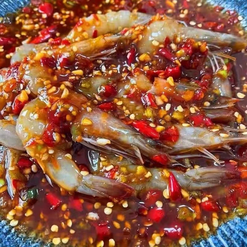 【推荐4罐】泰式无皮虾甜辣口感300克包邮生呛虾即食每盒10只顺丰