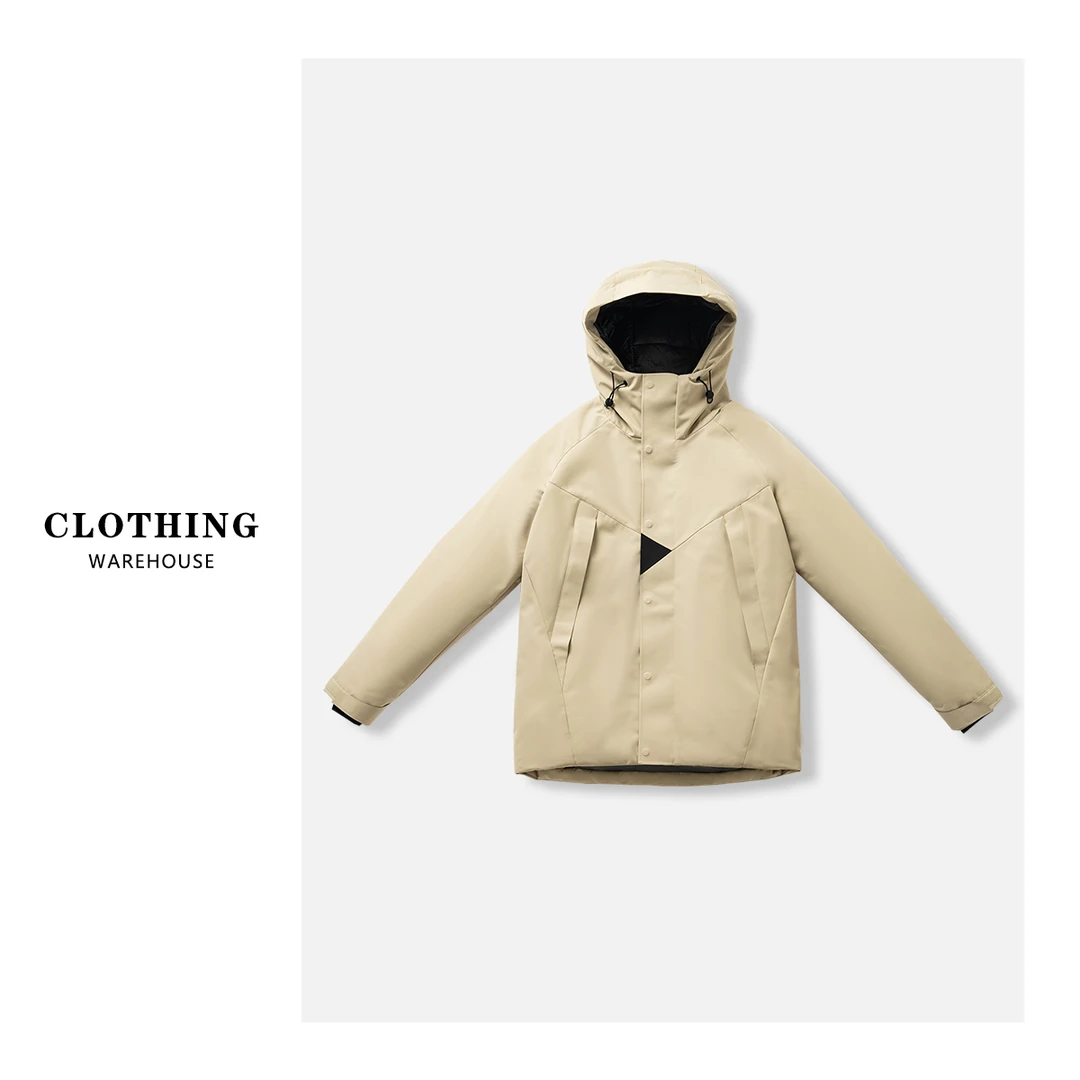 凯乐专属 石墨烯！户外三防压胶立体剪裁保暖鸭绒羽绒服23710