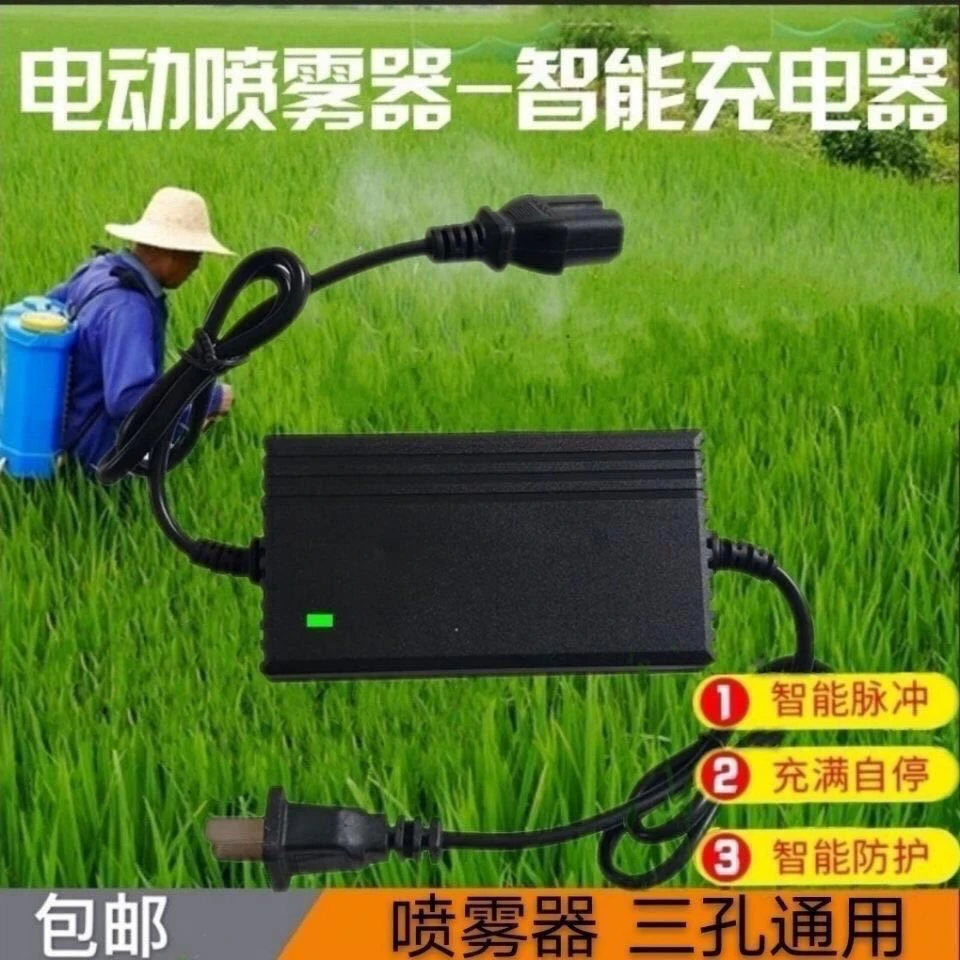 喷雾器充电器农用铅酸12v电动喷雾器充电器12V8AH 12AH 20AH