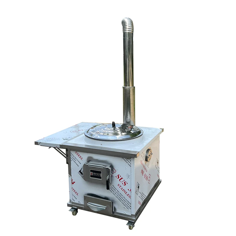 不锈钢柴火灶台  家庭室内 室外 户外商用 干净卫生耐火 移动方便