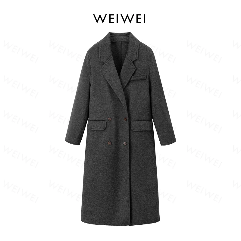 “北岛冬日”双面呢大衣