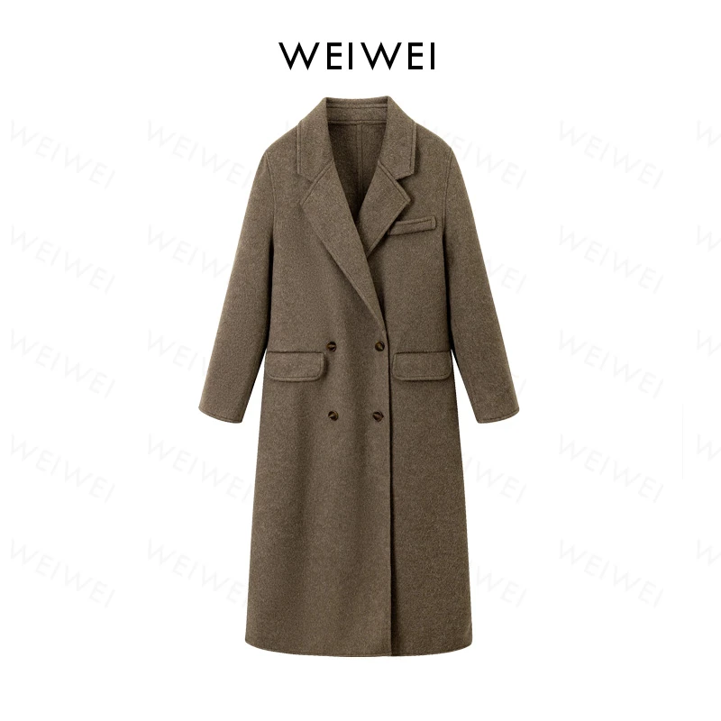 “北岛冬日”双面呢大衣