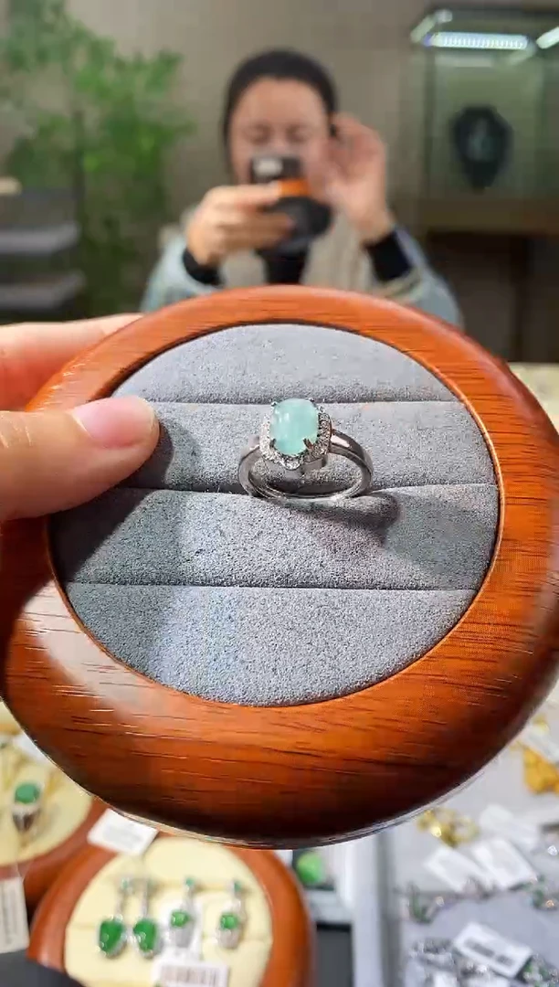 【闪购商品】翡翠戒指未镶嵌戒指25250