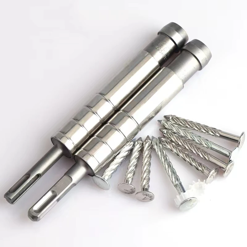 打钉器圆头方头打钉器二叔公冲击钻头膨胀钉螺纹钉子