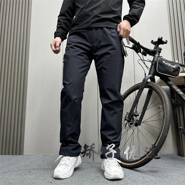 俄罗斯订单！加绒加厚防风防泼水战术挂钩户外休闲运动软壳冲锋裤