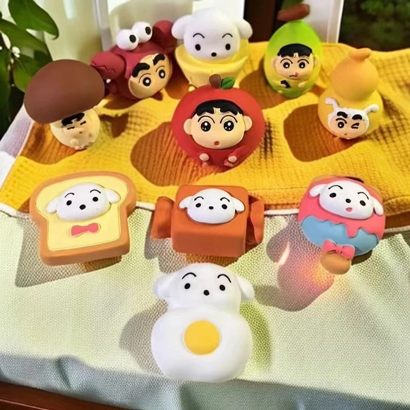 【蜡笔小新对碰】树脂产品DIY摆件配饰礼品