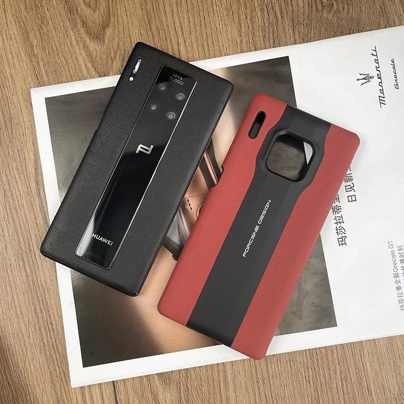 华为mate30RS保时捷手机壳防摔mate40RS后壳mate50RS保护套全包防