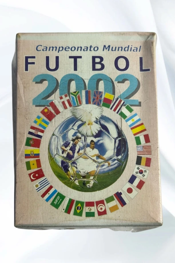 Reyauca2002世界杯贴纸 5包 小贝大罗齐祖欧文托蒂亨利多款国人