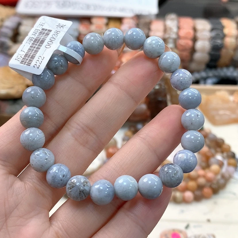 【闪购商品】硅化珊瑚（珊瑚玉）手链未镶嵌636