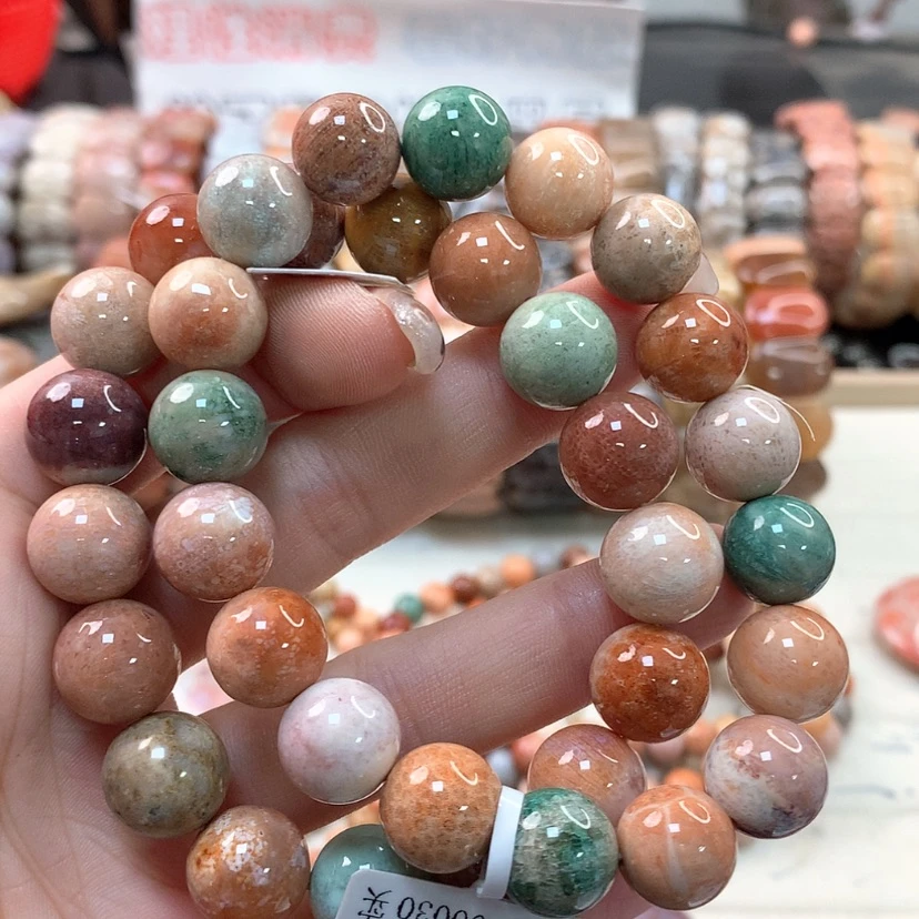 【闪购商品】硅化珊瑚（珊瑚玉）手链未镶嵌603