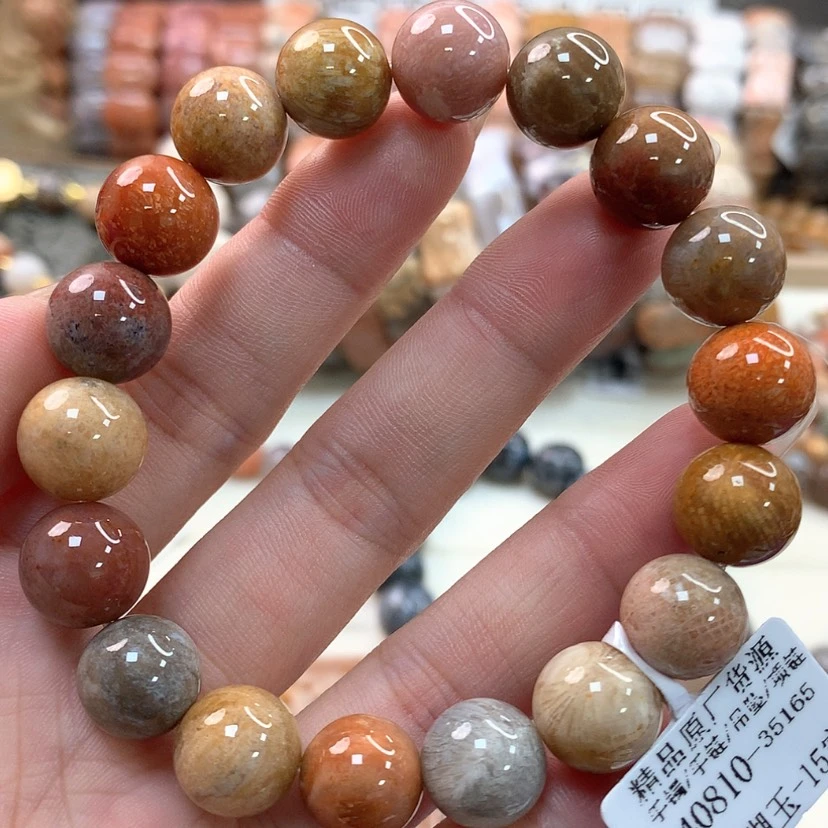 【闪购商品】硅化珊瑚（珊瑚玉）手链未镶嵌134