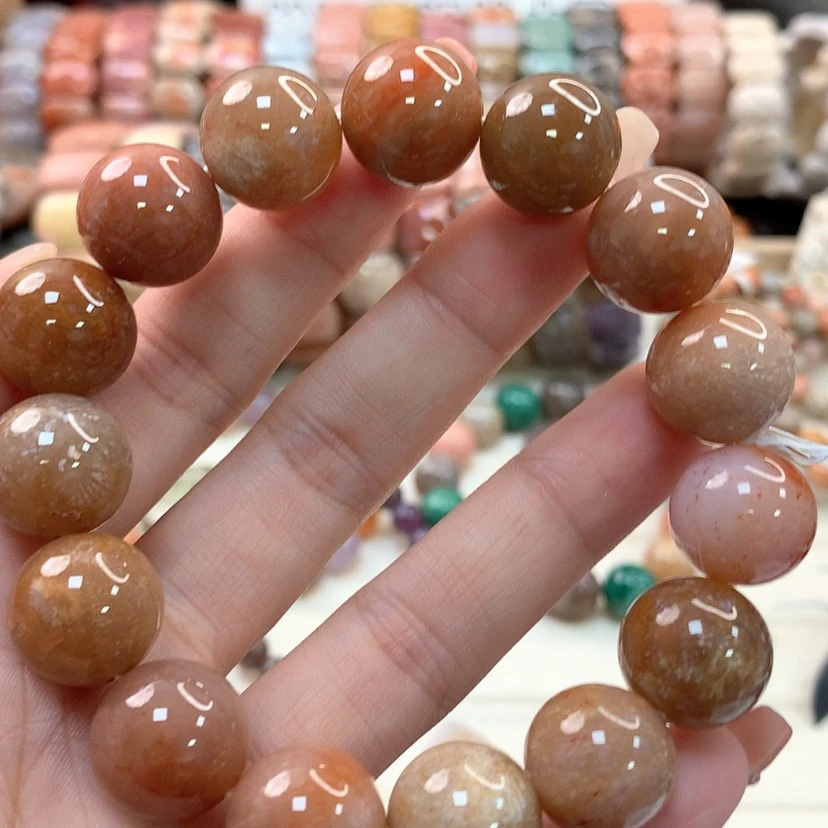 【闪购商品】硅化珊瑚（珊瑚玉）手链未镶嵌576