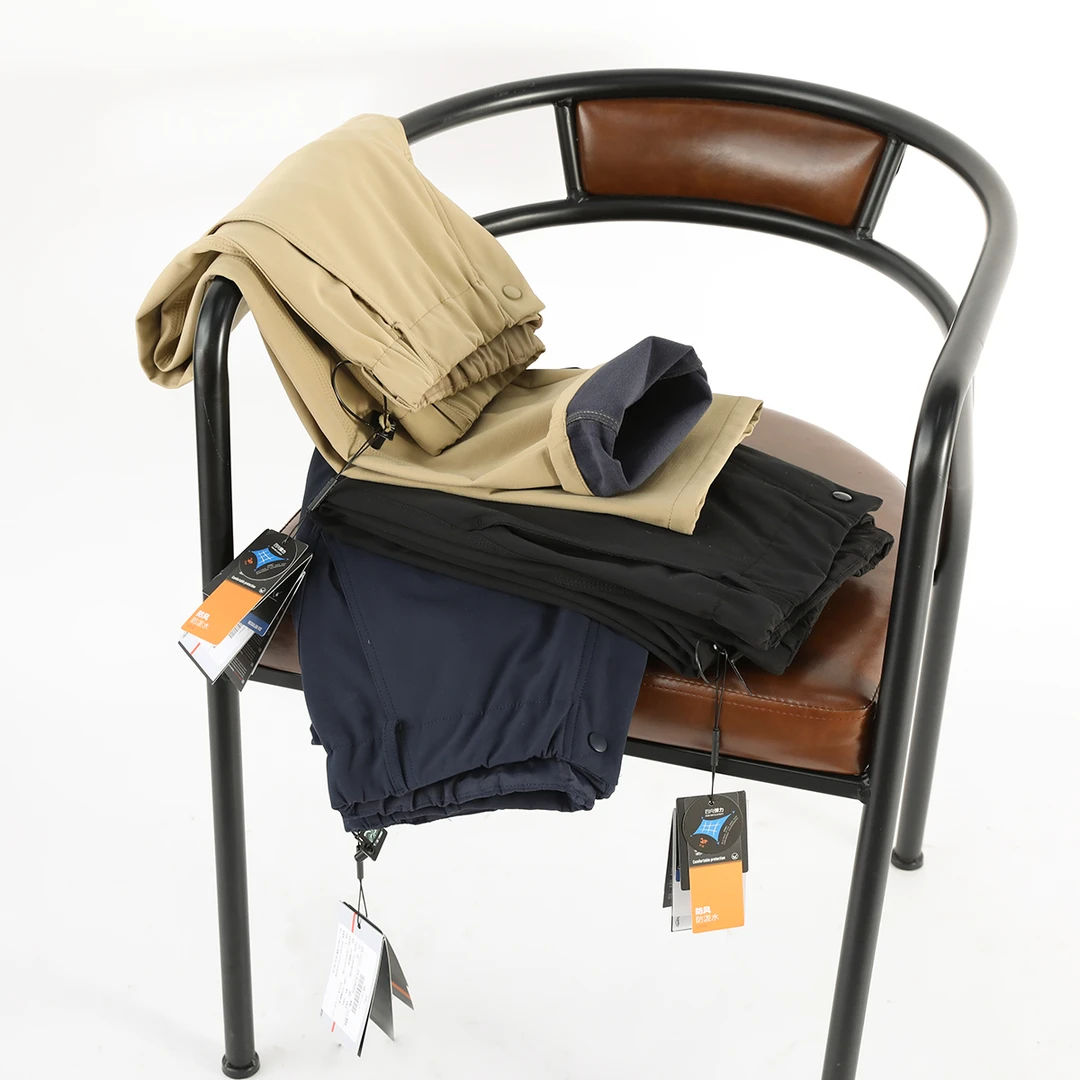 秋冬户外！一条过冬！运动 加绒保暖城市机能防风防泼水长裤！69107