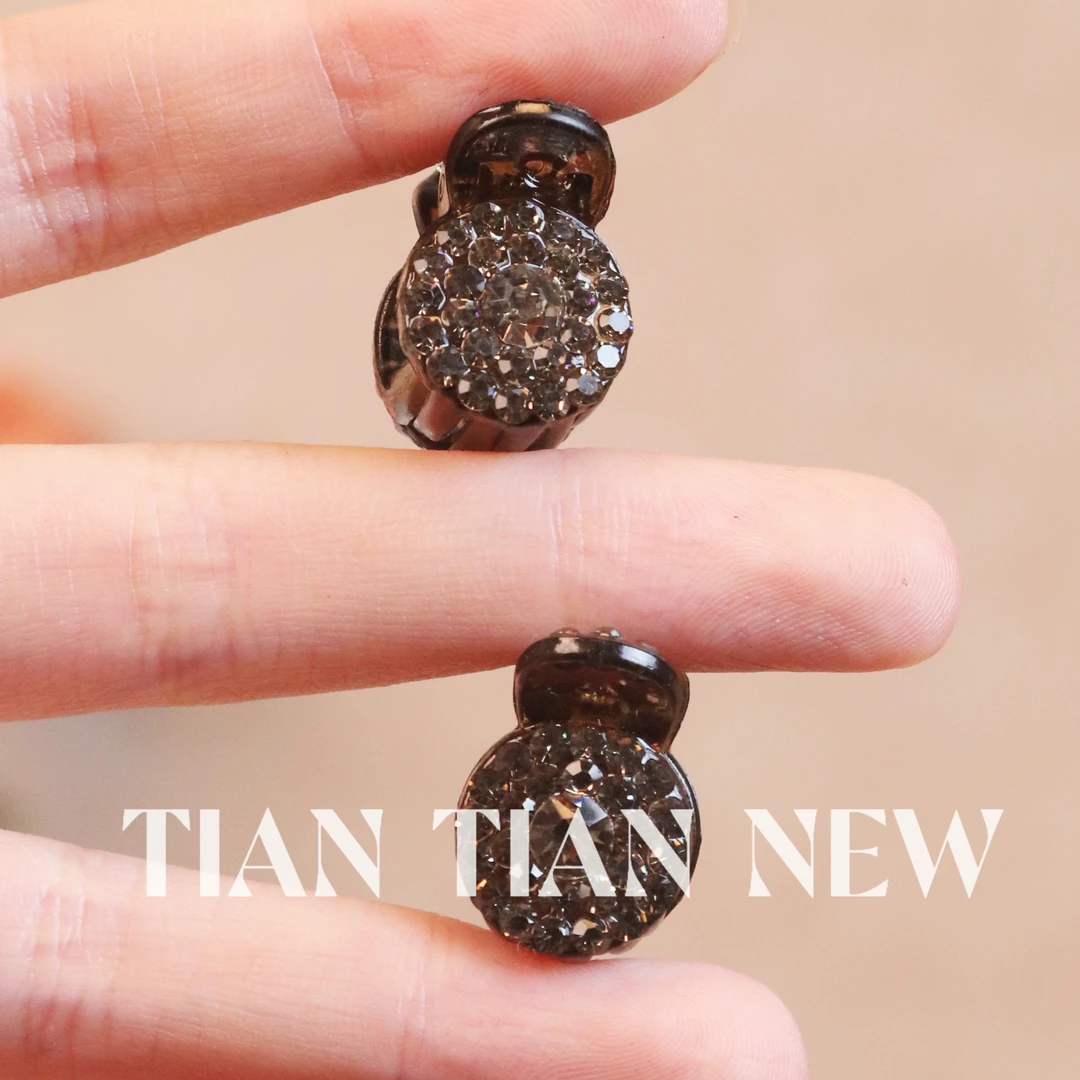 A211（两个装）迷你小抓夹女刘海前额碎发公主头侧边发夹小夹子头饰