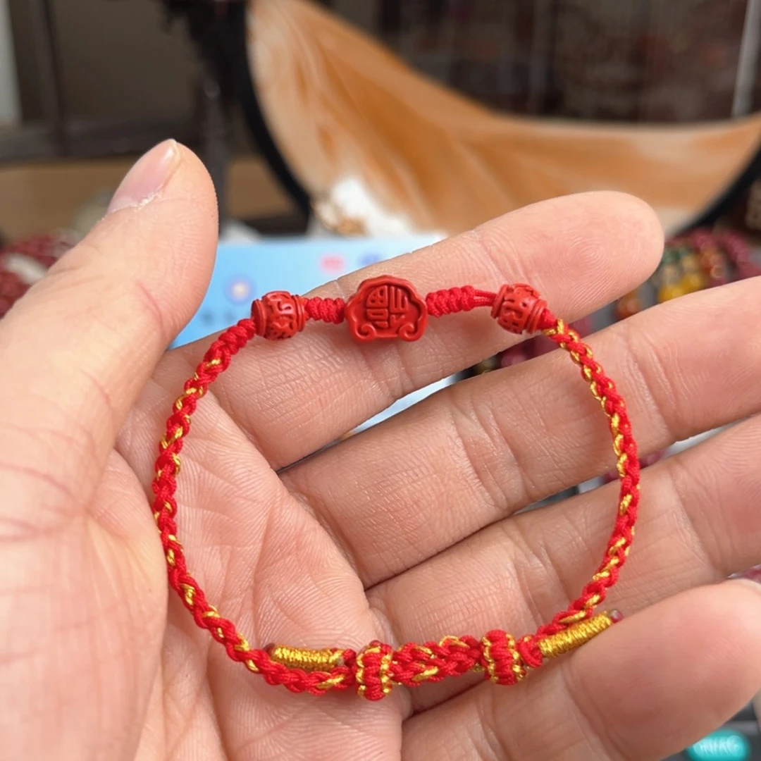 【闪购商品】查罗石手绳合金