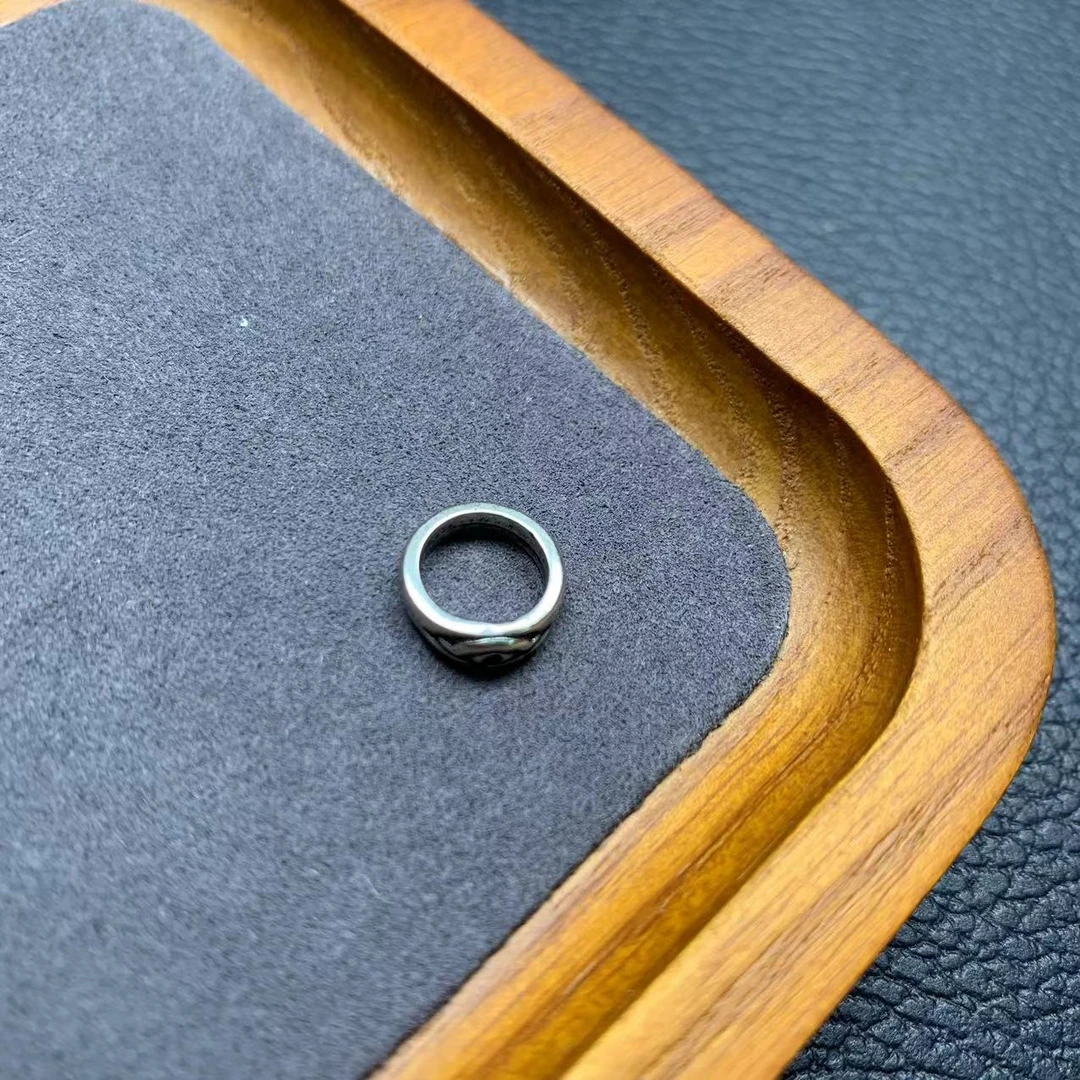 356白铜魔瞳卡环文玩配饰柏香籽猴头椰蒂星月菩提手串配饰