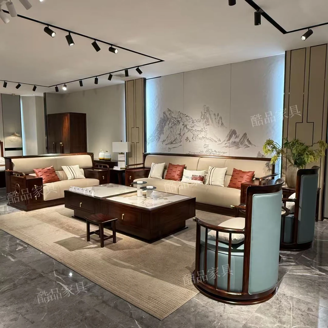 821-8沙发新中式组合（豪宅沙发）